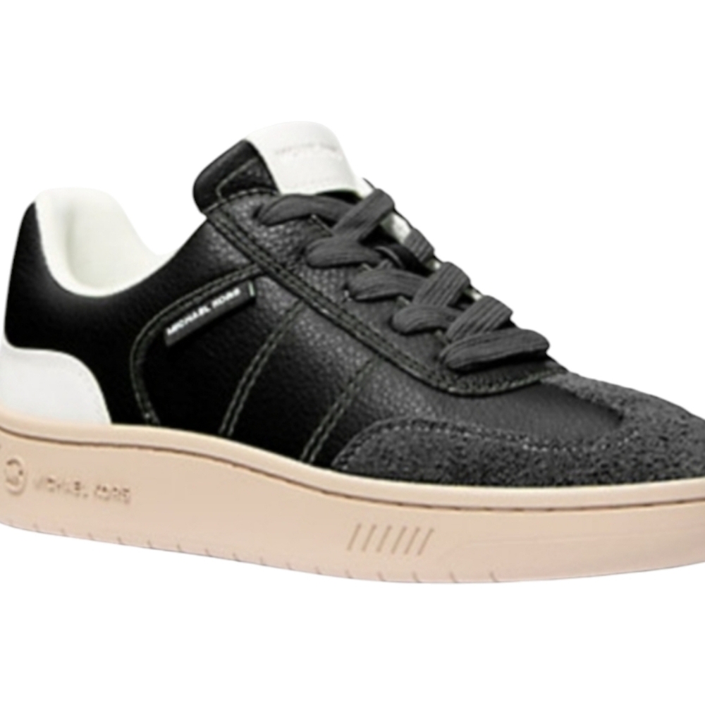 Size 8.5 Michael Kors Faux Leather Sneakers Size 8.5 NWT .